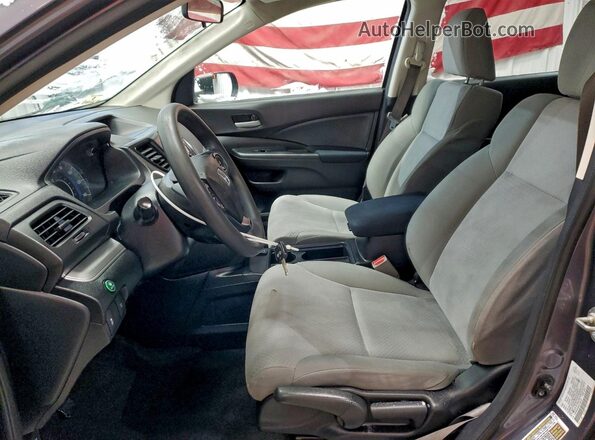 5J6RM4H48GL028139 2016 HONDA CRV Серый Вид панели приборов