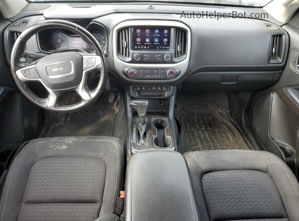 1GTH5CEN6L1111354 2020 GMC CANYON White Widok zestawu wskaźników