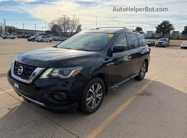 5N1DR2MN8JC628022 2018 NISSAN PATHFINDER Black Задня права чверть