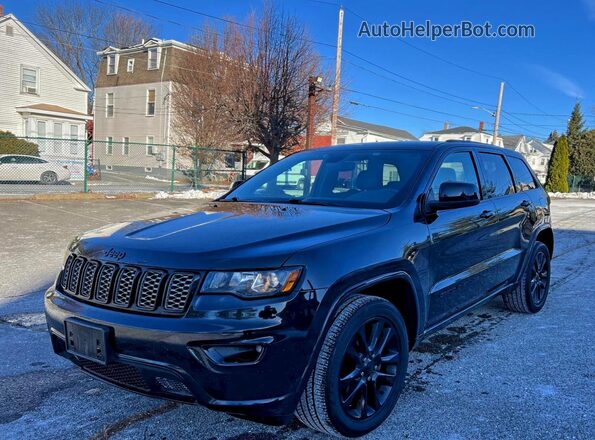 1C4RJFAG7KC727625 2019 JEEP GRAND CHER Черный Задняя левая четверть