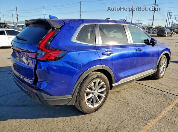 2HKRS3H72SH307826 2025 HONDA CRV Синий Передняя правая четверть