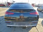 2021 Mercedes-benz Gle Coupe Amg 53 4matic Черный vin: 4JGFD6BB3MA365168