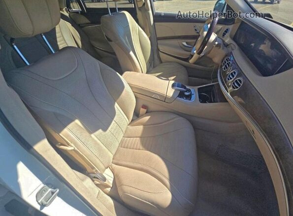 WDDUG8DB7JA376414 2018 MERCEDES-BENZ S Белый Вид сзади
