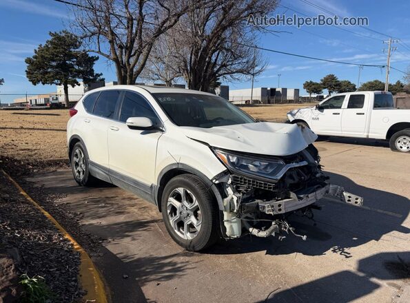 2HKRW1H84JH507445 2018 HONDA CRV Белый Задняя левая четверть