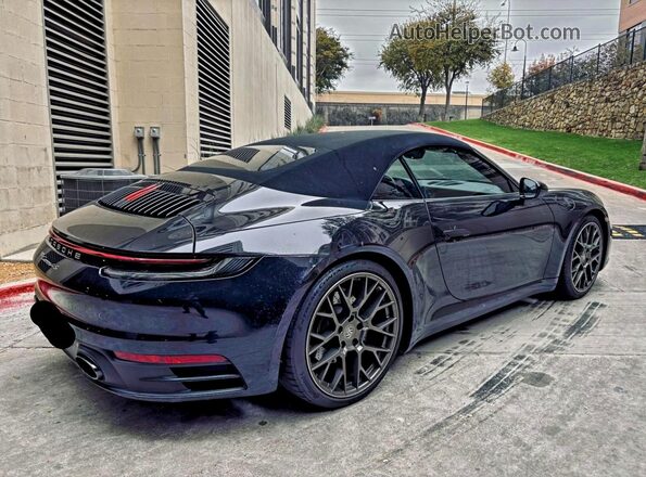 WP0CB2A93LS262748 2020 PORSCHE 911 Black Вид спереду