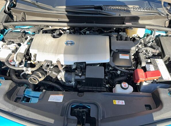 JTDKAMFP6M3171423 2021 TOYOTA LE Blue Vista del salpicadero