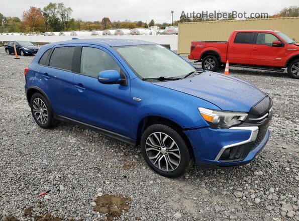 JA4AR3AU5JZ024363 2018 MITSUBISHI OUTLANDER Синий Вид спереди