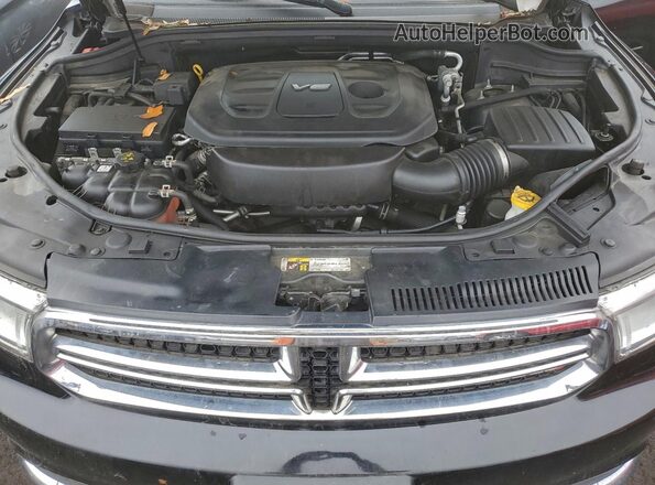1C4RDJAG3HC627296 2017 DODGE DURANGO Черный Вид наклейки с VIN-кодом