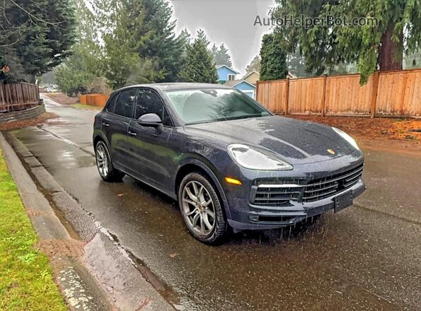 WP1AA2AY0LDA00643 2020 PORSCHE CAYENNE Blue Rear left