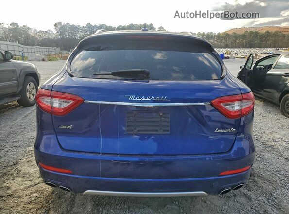 ZN661YUL2HX195918 2017 MASERATI LEVANTE Blue Սալոնի դիմացի տեսք