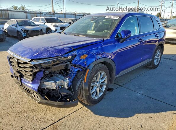 2HKRS3H72SH307826 2025 HONDA CRV Синий Задняя левая четверть