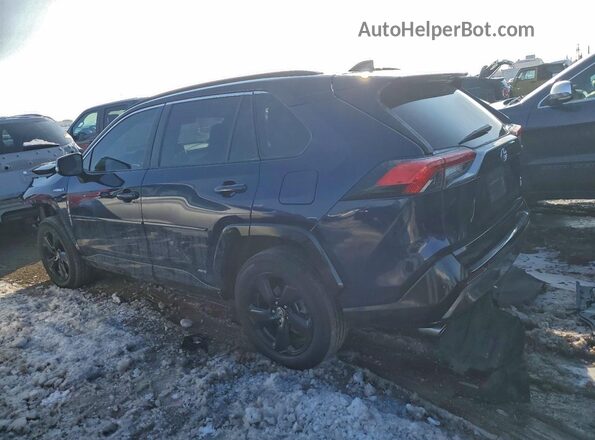 2T3E6RFV2MW013538 2021 TOYOTA RAV4 Синий Задняя правая четверть