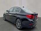 2018 Bmw 530 Xi Черный vin: WBAJA7C50JWA74762