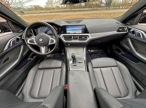 WBA13AR09MCF20741 2021 BMW M4 Black Widok zestawu wskaźników