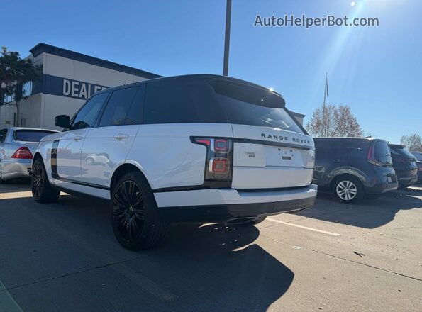 SALGS2SE4LA579028 2020 LAND ROVER RANGE ROVER White Առջևի աջ