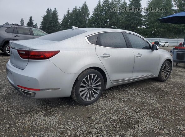 KNALC4J17J5104716 2018 KIA CADENZA Серебряный Передняя правая четверть