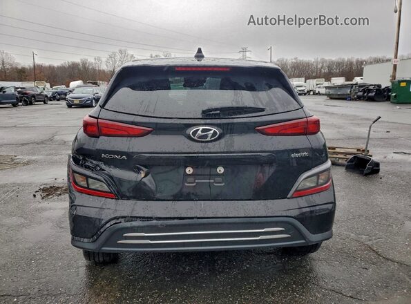 KM8K33AG1PU186482 2023 HYUNDAI KONA Черный Вид салона спереди