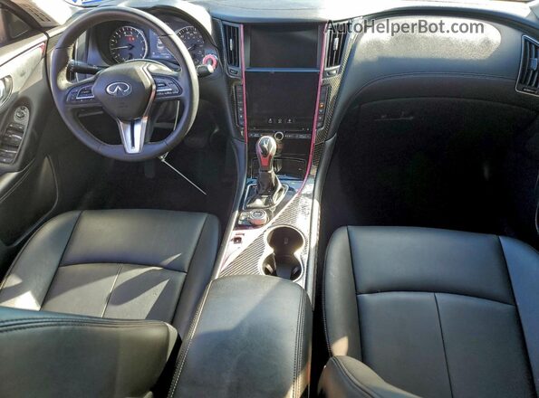 JN1EV7AP4LM206790 2020 INFINITI Q50 Черный Вид щитка приборов