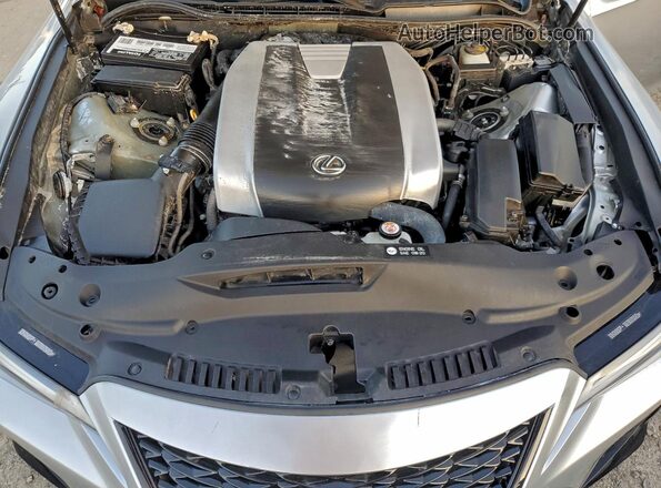 JTHGZ1B24M5042879 2021 LEXUS IS 350 F S Серебряный Вид подкапотного пространства
