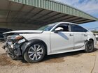 2025 Honda Civic Lx White vin: 2HGFE2F20SH570936