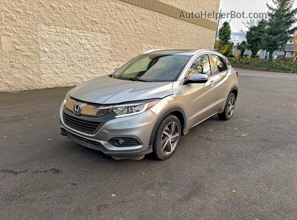 3CZRU6H52MM739043 2021 HONDA HR-V Silver Tył prawy