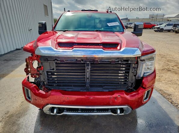 1GT49REY8NF268602 2022 GMC SIERRA Темно-бордовый Вид сзади