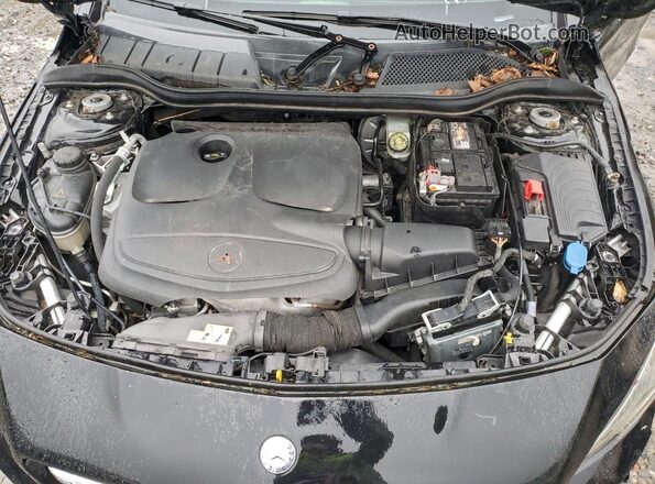 WDDSJ4EB4GN292424 2016 MERCEDES-BENZ CLA-CLASS Black Vista del compartimento del motor