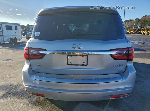 JN8AZ2AE9M9271869 2021 INFINITI QX80 Серебряный Вид салона спереди