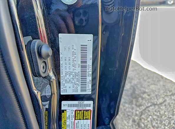 5TFLA5DBXSX329270 2025 TOYOTA TUNDRA Черный Вид задней части салона