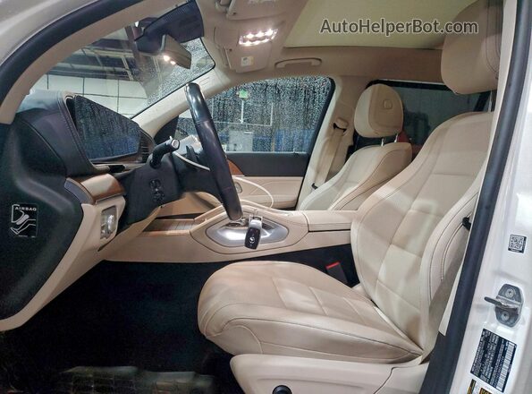 4JGFF5KE0MA381259 2021 MERCEDES-BENZ GLS Белый Вид панели приборов