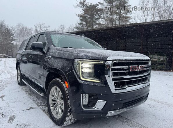 1GKS2GKD1MR310983 2021 GMC YUKON Синий Задняя левая четверть