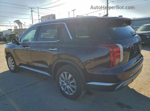 KM8R24GE1PU522631 2023 HYUNDAI PALISADE Бордовый Задняя правая четверть