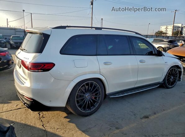 4JGFF8KE3MA402977 2021 MERCEDES-BENZ GLS White Передня права чверть