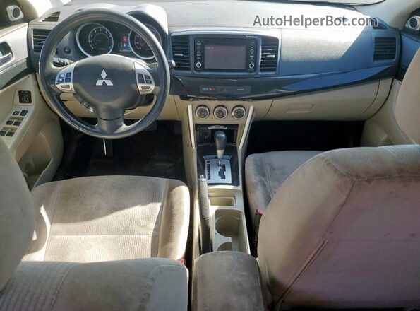 JA32U2FU4GU006159 2016 MITSUBISHI LANCER Белый Вид панели приборов