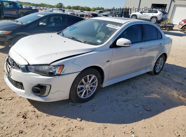 JA32U2FU4GU006159 2016 MITSUBISHI LANCER Белый Передняя левая четверть