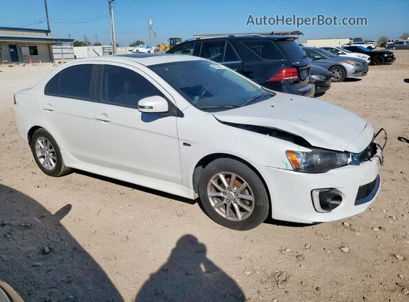 JA32U2FU4GU006159 2016 MITSUBISHI LANCER Белый Передняя правая четверть