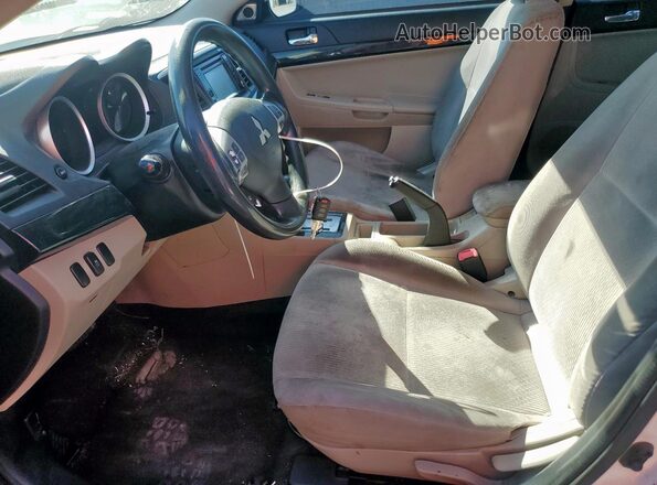 JA32U2FU4GU006159 2016 MITSUBISHI LANCER Белый Вид салона спереди