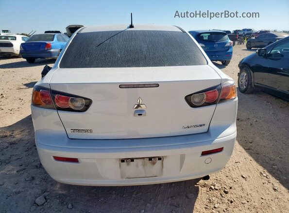 JA32U2FU4GU006159 2016 MITSUBISHI LANCER Белый Вид сзади