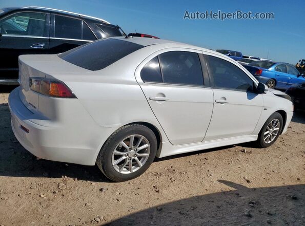 JA32U2FU4GU006159 2016 MITSUBISHI LANCER Белый Задняя правая четверть