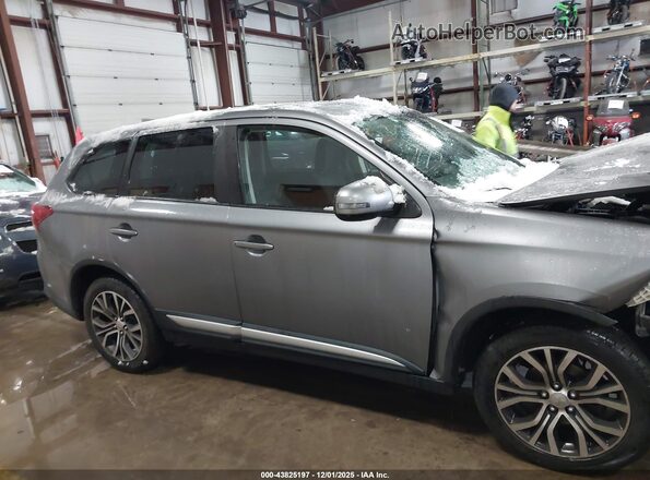 JA4AD3A30JJ002145 2018 MITSUBISHI OUTLANDER Серый Вид задней части салона