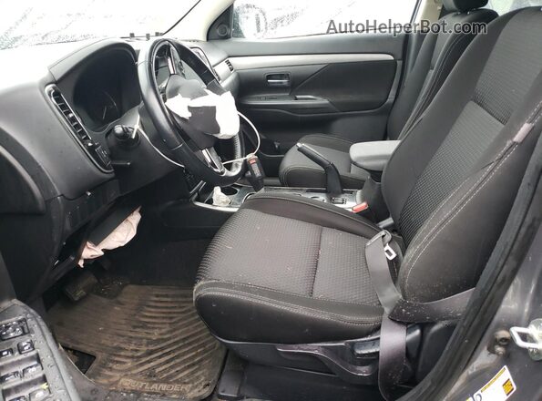 JA4AD3A33HZ009022 2017 MITSUBISHI OUTLANDER Серый Вид салона спереди