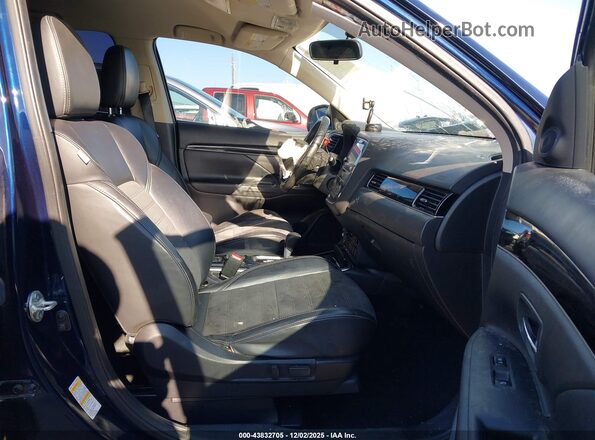 JA4AD3A34KZ022496 2019 MITSUBISHI OUTLANDER Синий Вид салона спереди