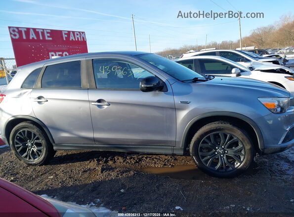 JA4AP3AU9HZ034653 2017 MITSUBISHI OUTLANDER SPORT Серебряный Вид задней части салона