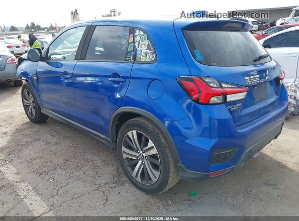 JA4AP3AU9LU016529 2020 MITSUBISHI OUTLANDER SPORT Blue უკანა მარცხენა