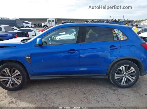 JA4AP3AU9LU016529 2020 MITSUBISHI OUTLANDER SPORT Blue სალონის 360-გრადუსიანი ხედი