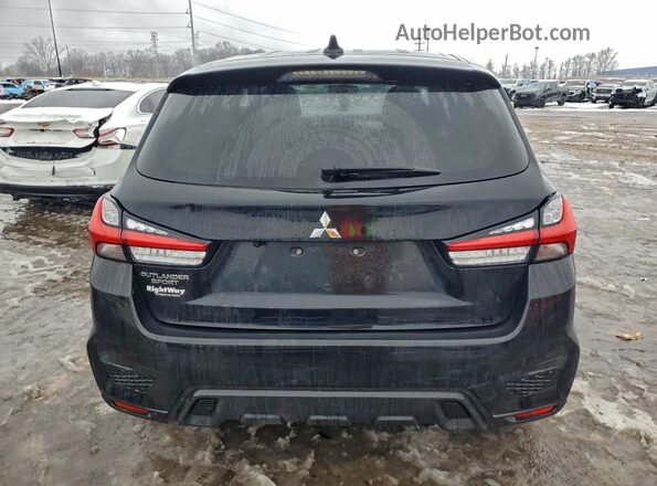 JA4AP3AU9LU017843 2020 MITSUBISHI OUTLANDER Черный Вид сзади