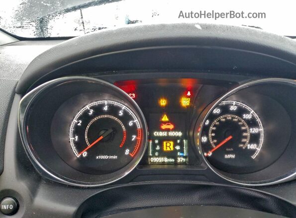 JA4AP3AU9LU017843 2020 MITSUBISHI OUTLANDER Черный Вид щитка приборов