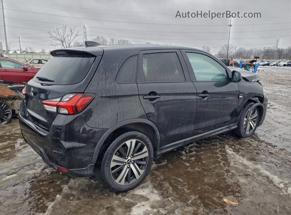 JA4AP3AU9LU017843 2020 MITSUBISHI OUTLANDER Черный Задняя правая четверть