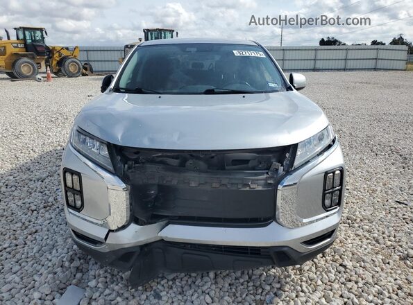 JA4AP4AU7LU022643 2020 MITSUBISHI OUTLANDER Серебряный Вид спереди