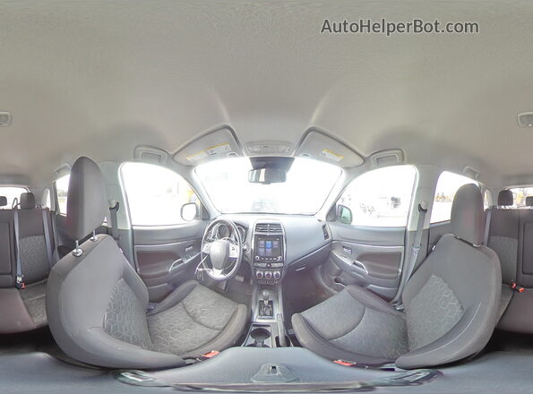 JA4AP4AU7LU022643 2020 MITSUBISHI OUTLANDER Серебряный Панорамный вид салона 360°